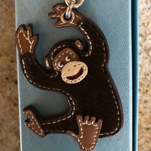 RARE Coach Monkey Keychain
